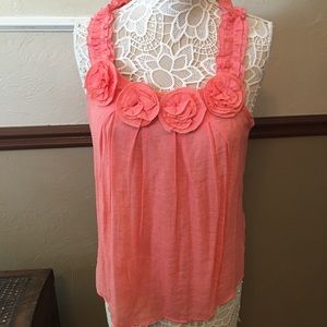 ⭐️NWT⭐️ Pink Rose Tank Top (#64)